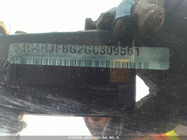1C4RJFBG2GC309561 Jeep Grand Cherokee Limited