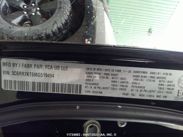 RAM 1500 Classic Express 2021 3C6RR7KT6MG519494 Image 9