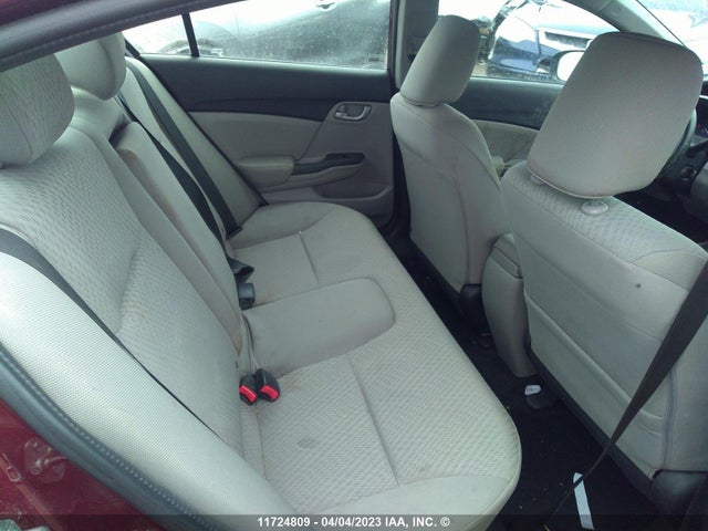 Honda Civic Sedan Lx 2014 2HGFB2F44EH022159 Image 8