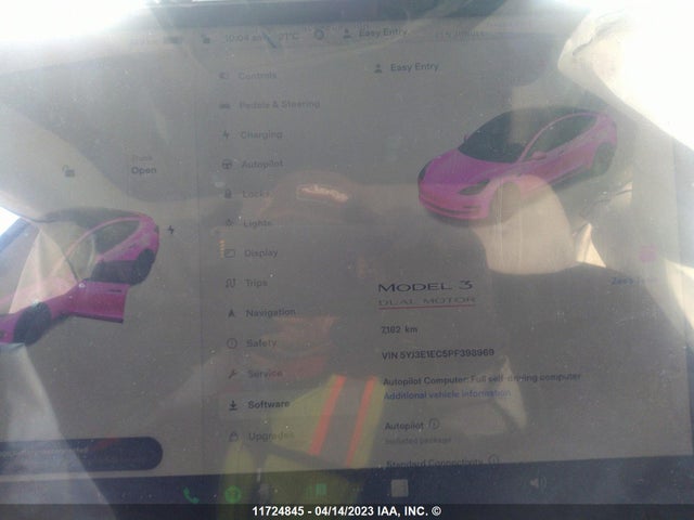 5YJ3E1EC5PF398969 Tesla Model 3 Performance