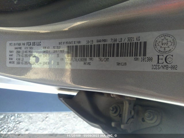 1C6SRFLT0LN186998 RAM 1500 Rebel