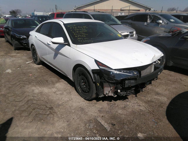 Hyundai Elantra Blue 2021 KMHLM4AJ8MU010690 Image 1