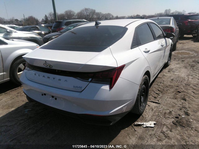 Hyundai Elantra Blue 2021 KMHLM4AJ8MU010690 Image 4