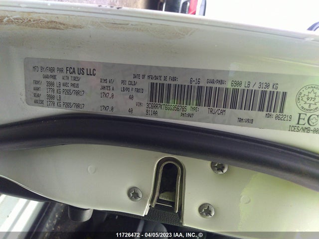 3C6RR7KT6GG356785 RAM 1500 St