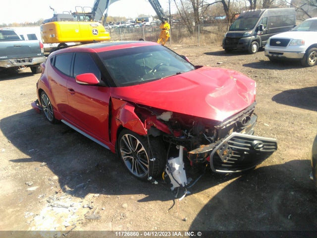Hyundai Veloster Turbo 2016 KMHTC6AE8GU266303 Image 1
