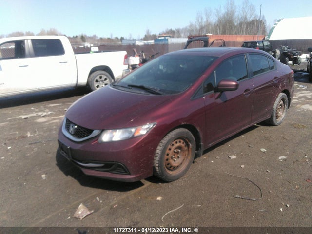 Honda Civic Lx 2015 2HGFB2E55FH031111 Image 2