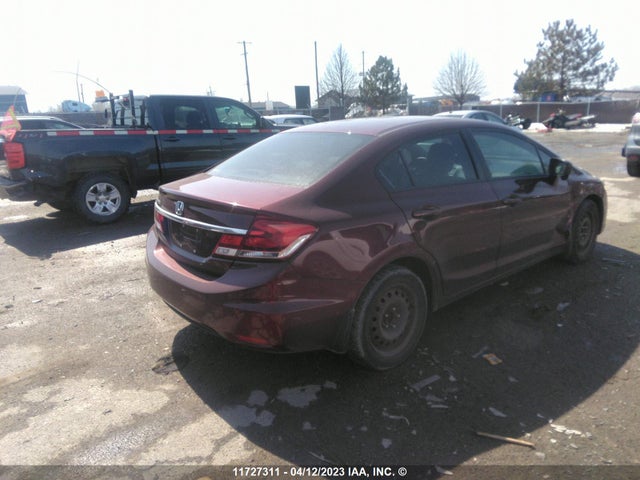 Honda Civic Lx 2015 2HGFB2E55FH031111 Image 4