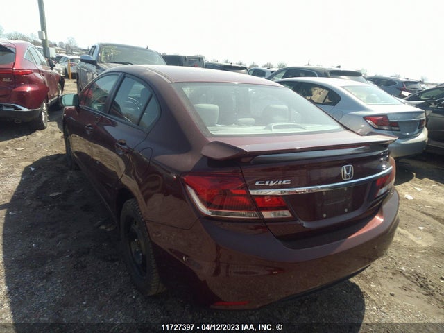 Honda Civic 2014 2HGFB2F5XEH030615 Image 3