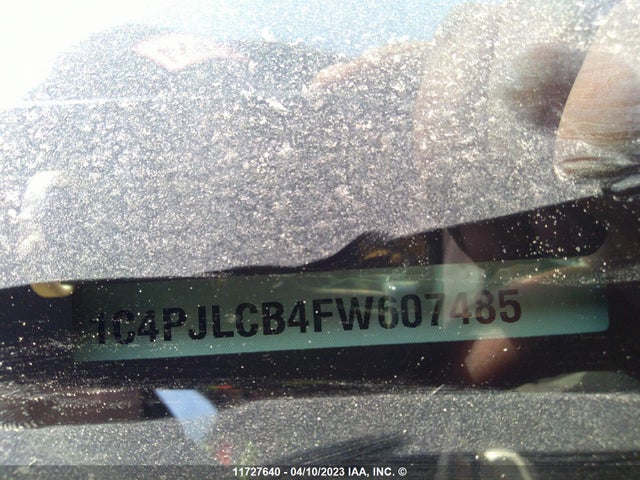 1C4PJLCB4FW607485 Jeep Cherokee Latitude