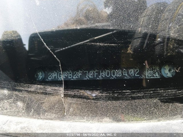 Honda CIVIC SE 2015 2HGFB2F72FH003492 Image 9