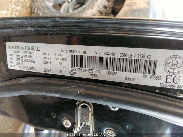 1C6RR7MT9HS844670 RAM 1500 Sport