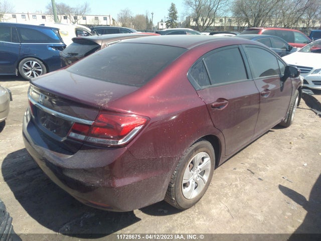 Honda Civic Lx 2015 2HGFB2F44FH001376 Image 4