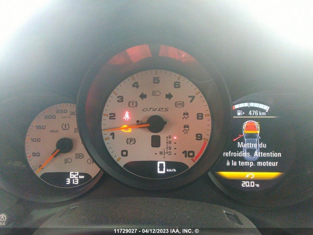WP0AE2A89PS280084 Porsche Cayman Gt4 Rs