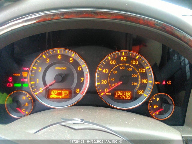 Aukcja sprzedaży 2008 Infiniti Fx35, vin: JNRAS08W48X202091, numer aukcji: 11729453