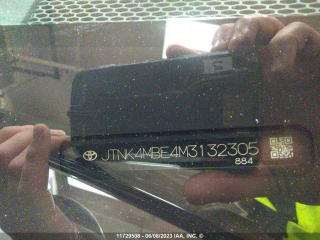 Toyota COROLLA SE 2021 JTNK4MBE4M3132305 Image 10