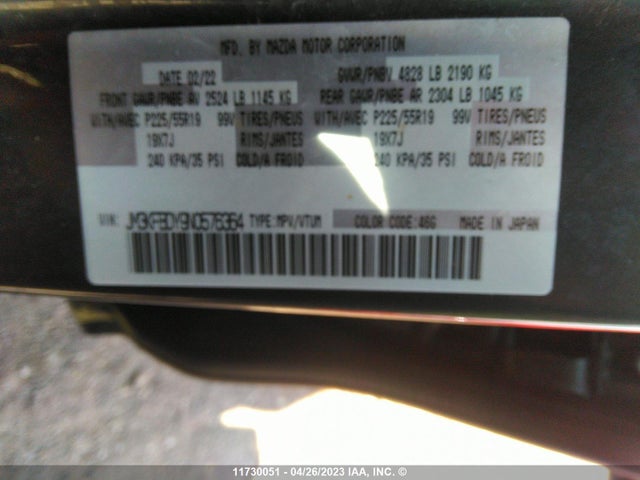 Mazda CX-5 GT 2022 JM3KFBDY9N0576364 Image 9