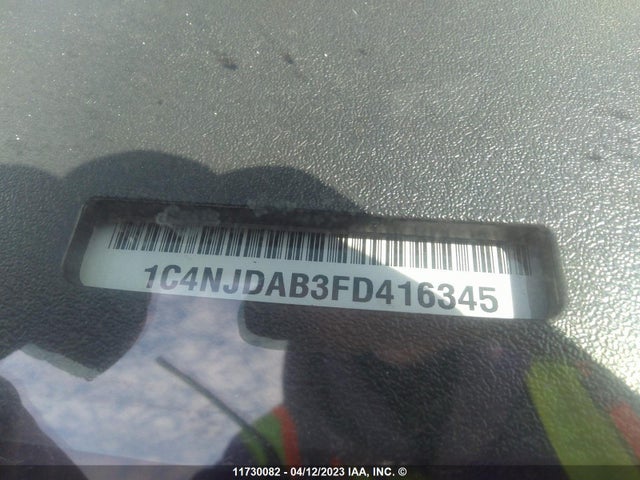 1C4NJDAB3FD416345 Jeep Compass Sport
