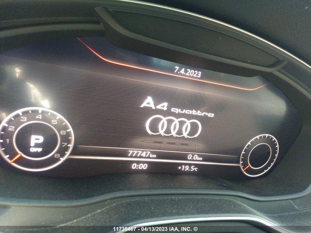 WAUCNAF47HN021227 Audi A4 Technik