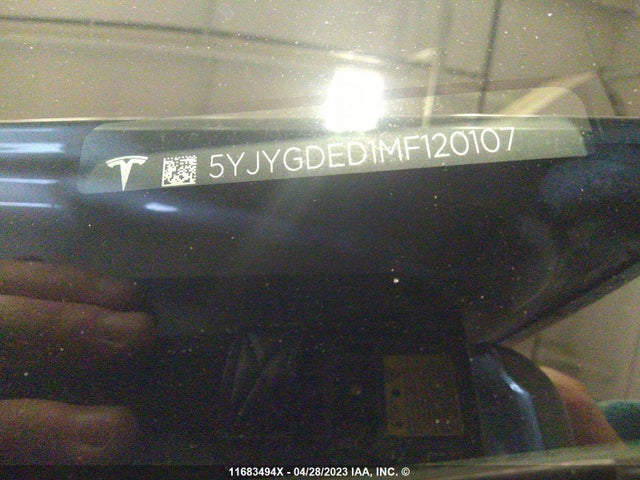 Tesla Model Y 2021 5YJYGDED1MF120107 Image 11