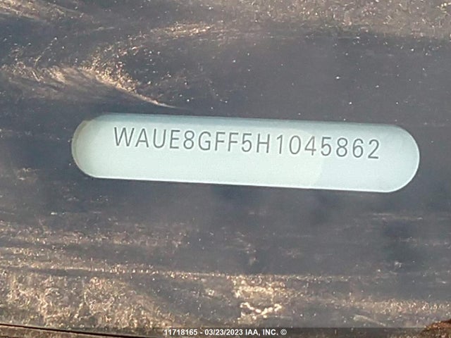 WAUE8GFF5H1045862 Audi A3 Progressiv