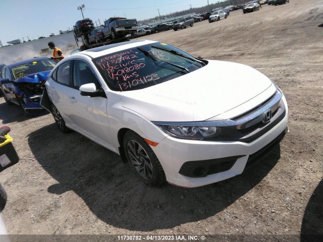 Auction sale of the 2018 Honda Civic Ex, vin: 2HGFC2F81JH018080, lot number: 11730782