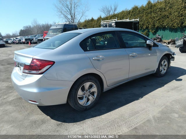 Honda Civic Lx 2014 2HGFB2F42EH019745 Image 4