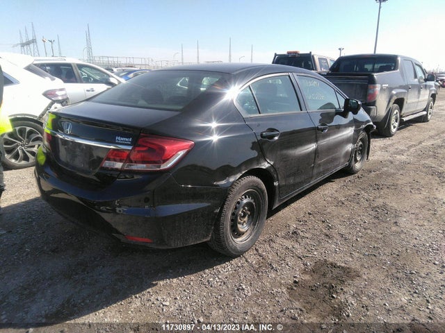 Honda Civic Lx 2014 2HGFB2E52EH032330 Image 4