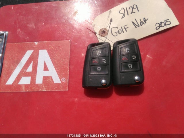 3VW217AUXFM008500 Volkswagen GOLF