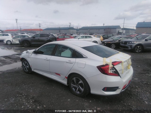 Honda Civic Sedan Lx 2020 2HGFC2F50LH035414 Image 3