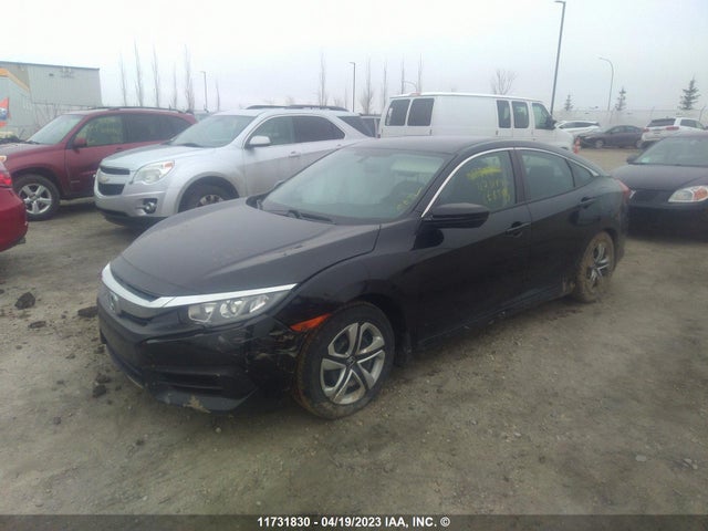 Honda Civic Sedan Lx 2017 2HGFC2F58HH035541 Image 2
