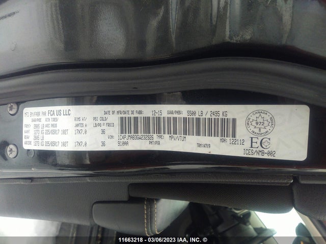 Jeep Cherokee Sport 2016 1C4PJMAB3GW232926 Image 10