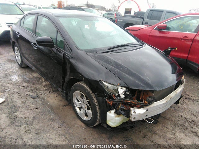 Honda Civic Sedan Lx 2014 2HGFB2F45EH010358 Image 1
