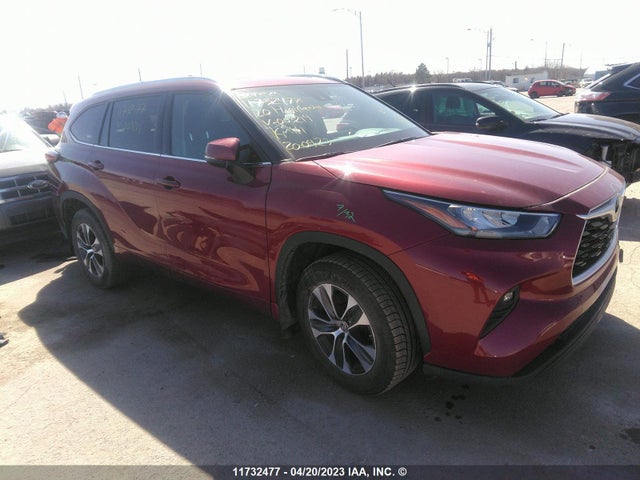 Toyota Highlander Xle 2020 5TDGZRBH3LS003214 Image 1