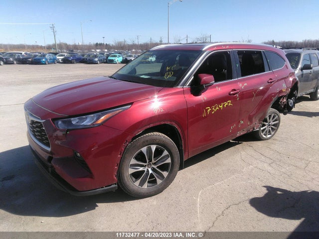 Toyota Highlander Xle 2020 5TDGZRBH3LS003214 Image 2