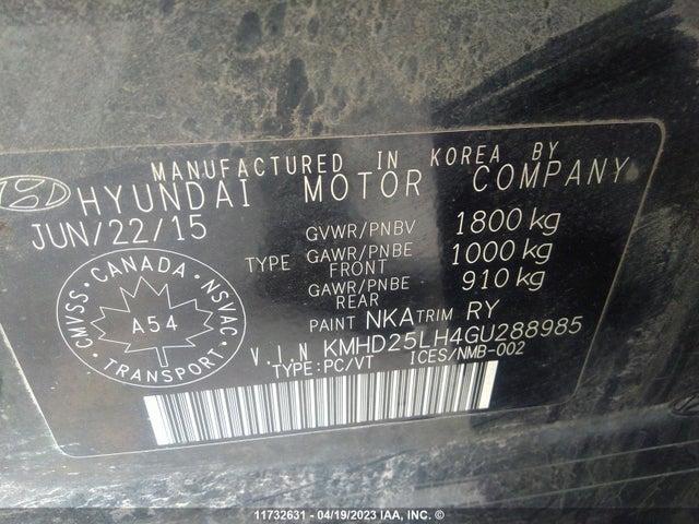 Hyundai ELANTRA GT 2016 KMHD25LH4GU288985 Image 11