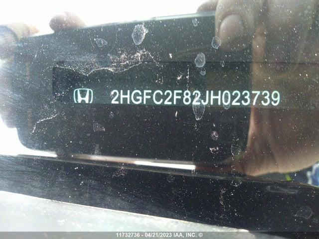 Honda k20c2 2018 2HGFC2F82JH023739 Image 29