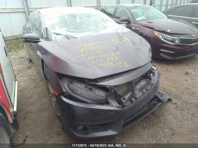 Honda Civic Touring 2016 2HGFC1F93GH101957 Image 1