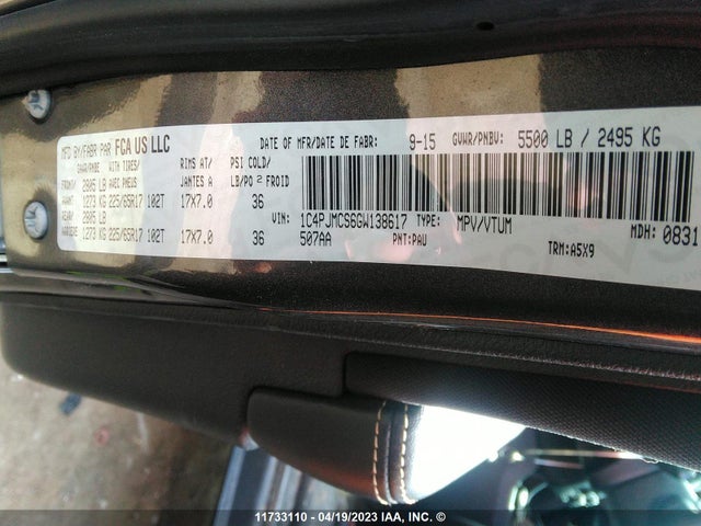 1C4PJMCS6GW138617 Jeep Cherokee North