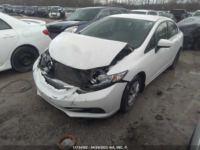 Honda Civic Sedan Lx 2015 2HGFB2F48FH008587 Image 2