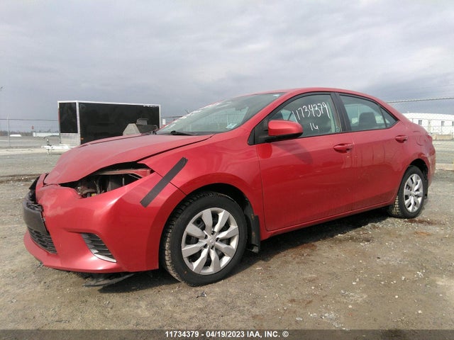 Toyota COROLLA CE/S/LE 2016 2T1BURHE2GC659621 Image 2