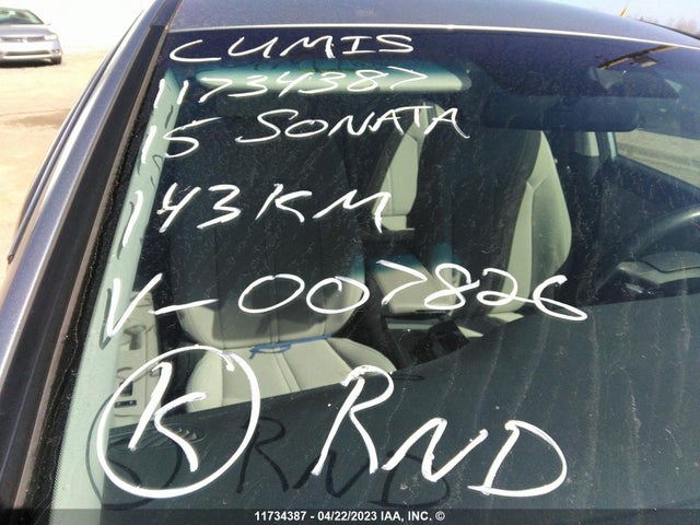 Hyundai Sonata 2.4l Gl 2015 5NPE24AF9FH007826 Image 12