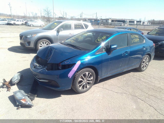 Honda Civic Lx 2015 2HGFB2F5XFH038179 Image 2