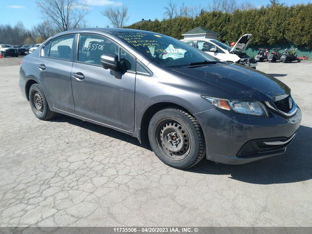 Honda Civic Lx 2014 2HGFB2F43EH012500 zdjęcie główne