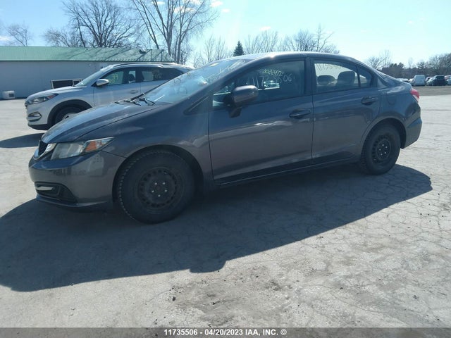 Honda Civic Lx 2014 2HGFB2F43EH012500 Image 2