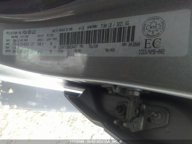 RAM 1500 Tradesman 2019 1C6SRFGT8KN534457 Image 11