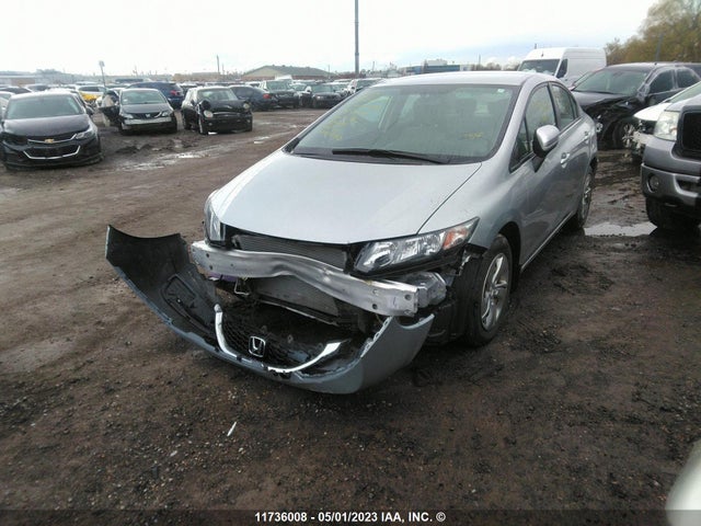 Honda Civic Sedan Lx 2015 2HGFB2F41FH013372 Image 2