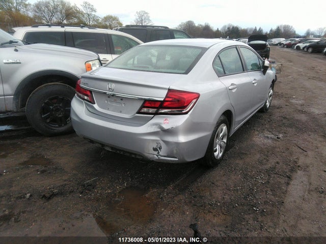 Honda Civic Sedan Lx 2015 2HGFB2F41FH013372 Image 4