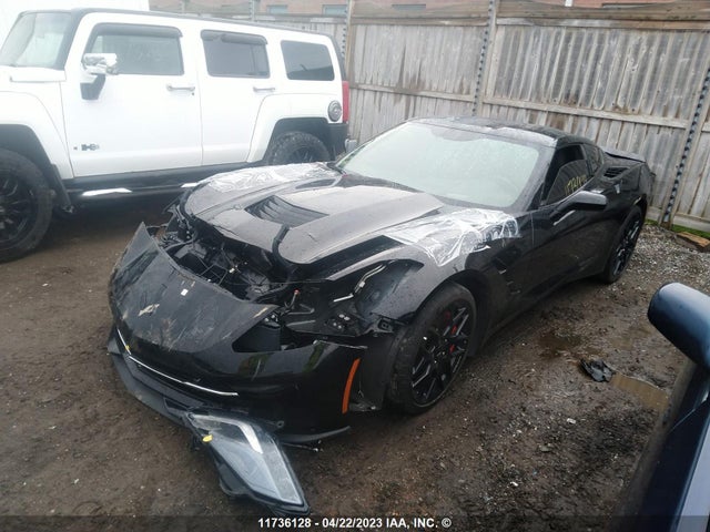Chevrolet Corvette Stingray Z51 3lt 2019 1G1YM2D76K5108101 Image 2