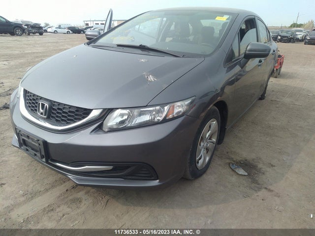 Honda Civic Sedan Lx 2015 2HGFB2F47FH060115 Image 2