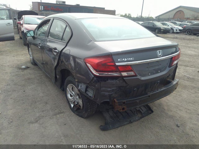 Honda Civic Sedan Lx 2015 2HGFB2F47FH060115 Image 3
